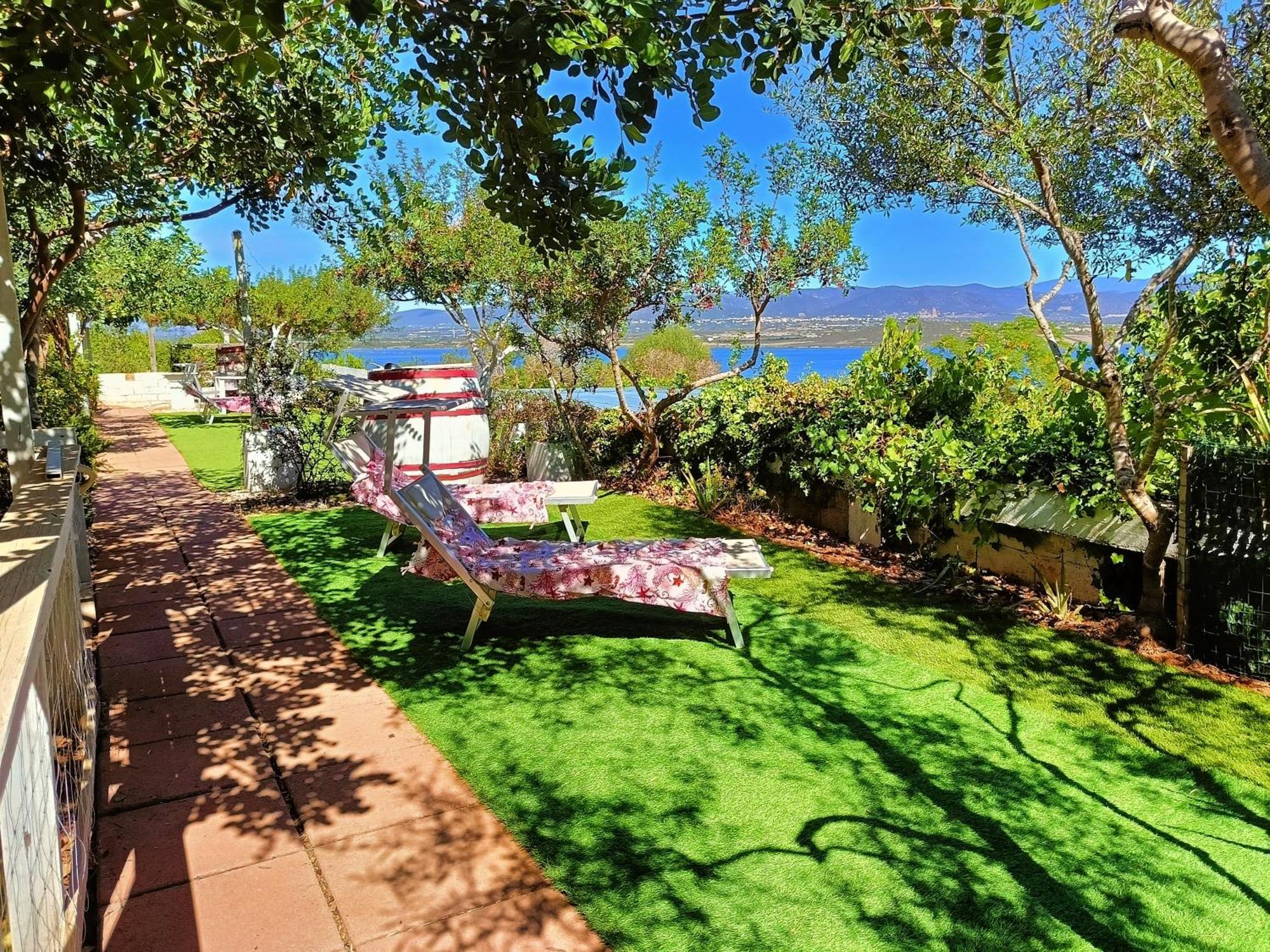 Panohome Porto Pino Exterior foto