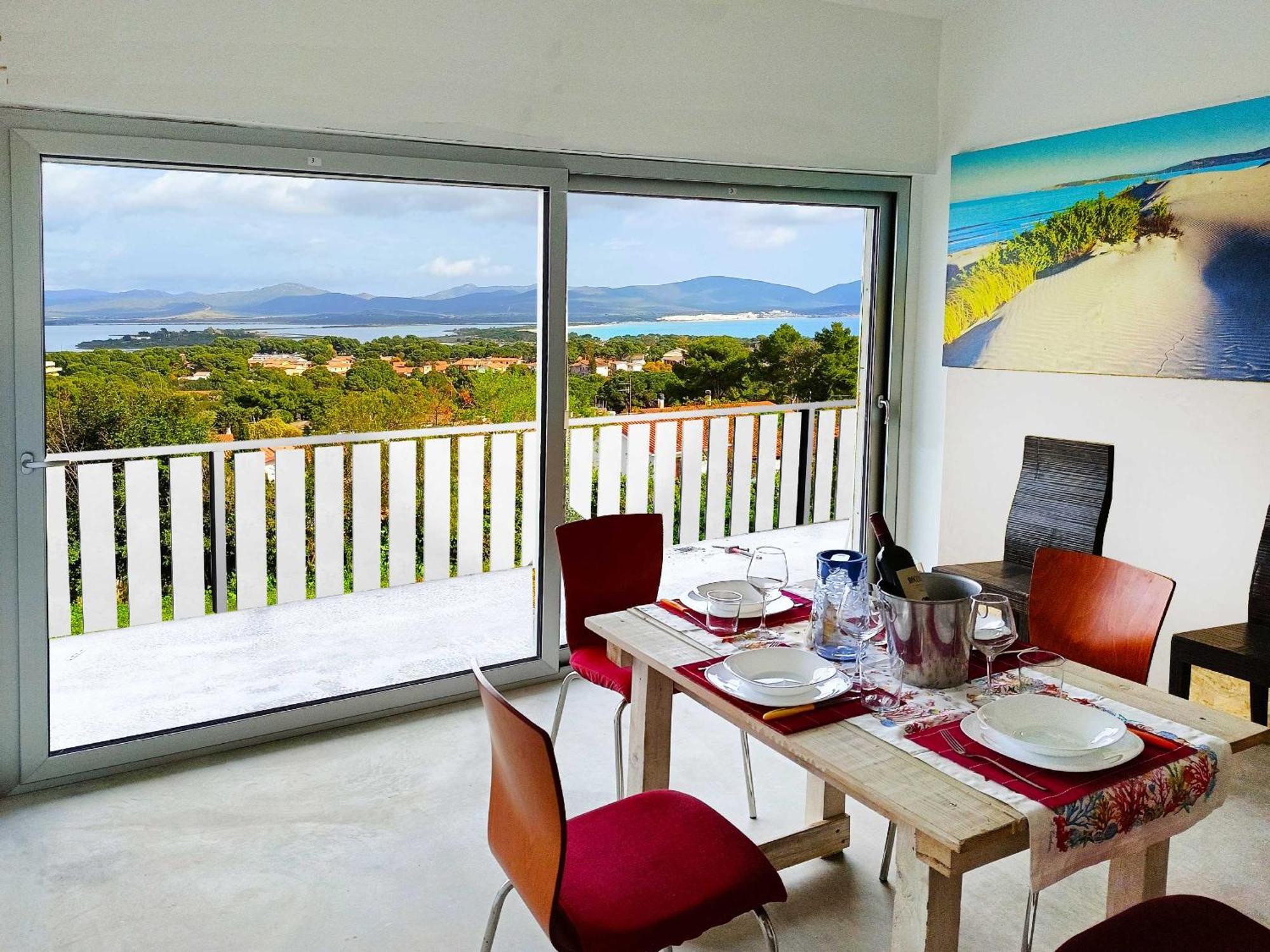 Panohome Porto Pino Exterior foto